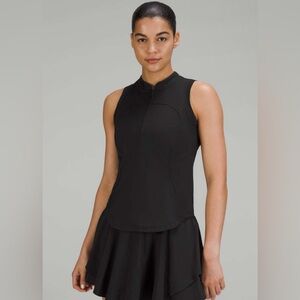 Front-Zip Mock-Neck Tennis Tank Lululemon